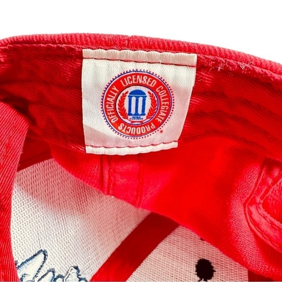Ole Miss Rebels Men’s Red Baseball Cap OS Fits Most - Picture 5 of 6